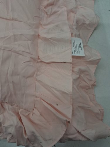 Yikush Shabby Chic Soft Ruffle Comforter - Queen- Pink image 3