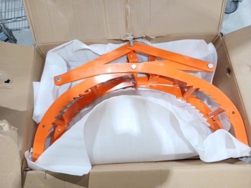 Log Lifting Tongs Claw - 32" - 3300lbs cap - Orange image 5
