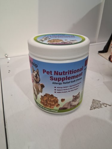 zefvkip pet nutritional supplement for allergy relief - 300g image 2