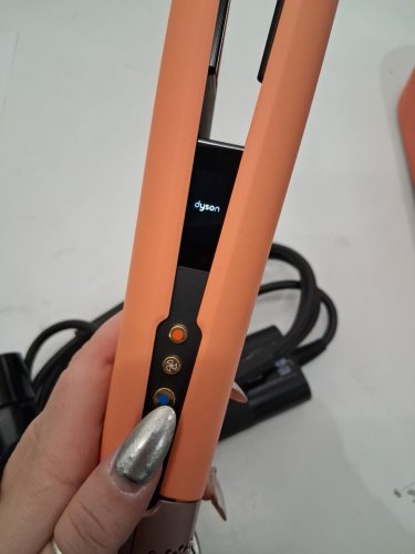 DYSON AIRSTRAIT WET TO DRY HAIR STRAIGHTENER - LIMITED EDITION APRICOT/ TOPAZ (MODEL: HT01) image 5