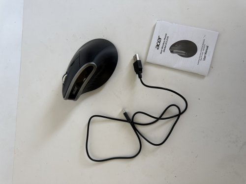 ACER WIRELESS VERTICAL ERGONOMIC MOUSE - BLACK (MODEL: OCC314) image 3