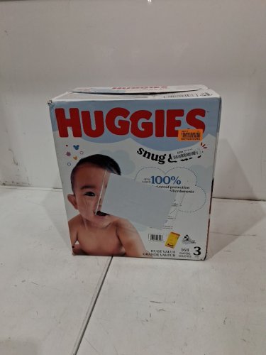 168PK HUGGIES SNUG AND DRY - SIZE 3 (12-18LB) image 2