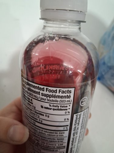 21PK Kirkland Signature Sparkling Flavoured Water - 503mL - black raspberry/kiwi strawberry/ orange mango image 4