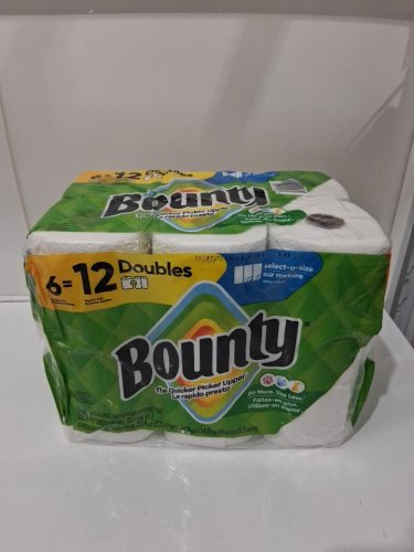 6PK Bounty quick size paper towel - doubles - 2-ply sheets (model: 1003077) image 2