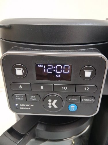 KEURIG K-DUO SINGLE SERVE & DRIP COFFEE MAKER - 12 CUP GLASS CARAFE - BLACK (model: K5600) image 3
