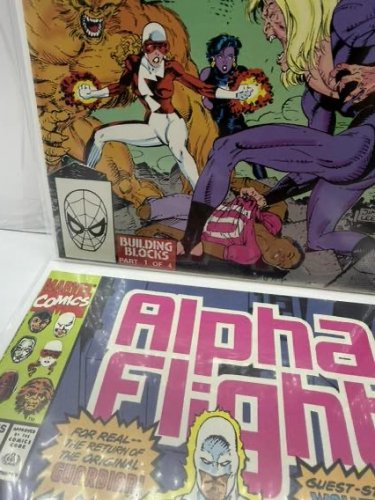 Complete Set 1-4 Alpha Fight Building Blocks Comics (LOT#4) image 6