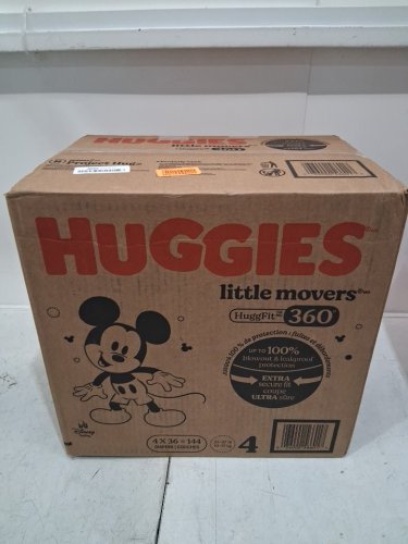 144pk huggies little movers HuggFit 360 - size 4 - Disney mickey mouse image 2