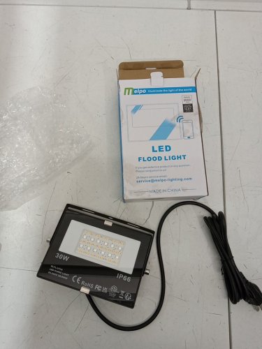 MELPO LED Flood Light Smart RGB Landscape Lighting with APP Control -50W- IP66 Waterproof- 5000LM- Black (model: blfl-lfba) image 2