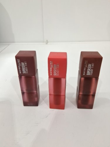 3pc maybelline new york super stay teddy tint lip tints - 5ml each - 105 velvet choker / 35 july forever / 115 coffee date image 2