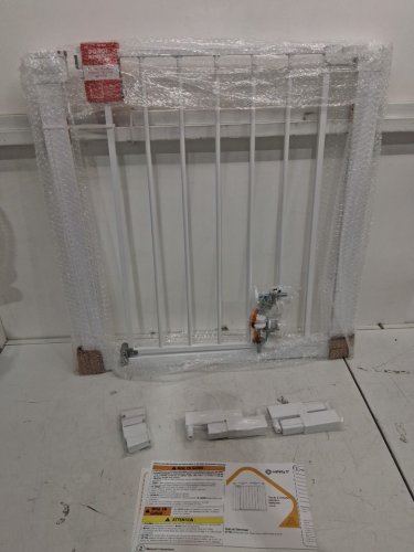 SAFETY 1ST EASY INSTALL WALK THROUGH BABY GATE - 29" - 38" x 28" - WHITE (MODEL: GA105CWHOf2) image 3