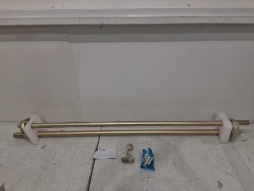 umbra ringlet curtain rod - 42" to 120" - gold - (model:1019044-038) image 3