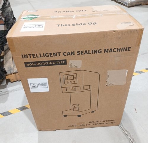 Automatic Commercial Can Seamer Machine for Plastic and Aluminum Beer Cans - Black (Model: 9502Y) image 5