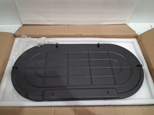 bbq-plus cooking griddle with carrying bag - 13" x 26" - fits coleman roadtrip swaptop grills - black / cast iron (model : CIGWB1017) image 5