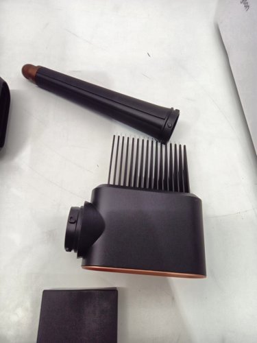 6PC DYSON i.d curly + coily airwrap multi styler and hair dryer with bluetooth - amber silk ( model: hs08) image 8