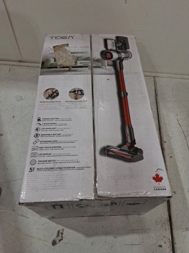 TIDEA X5 3 - IN - 1Cordless Stick Vacuum Cleaner - 300W - RED/SILVER - (MODEL:VAC205051) image 7