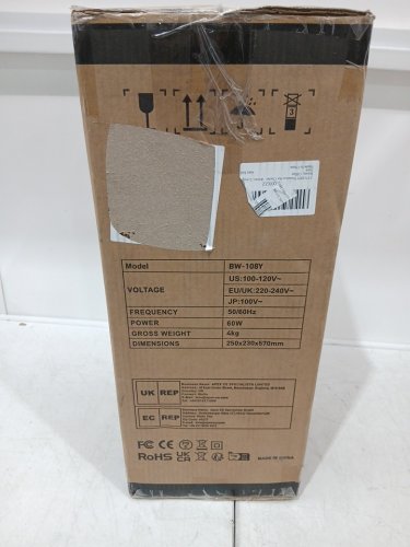 3-IN-1 EVAPORATIVE AIR COOLER WITH 4 MODES AND 3 SPEEDS - 8L - WHITE (MODEL: BW-108Y) image 2