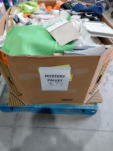 assorted MIXED item MYSTERY PALLET - VARIOUS PRODUCTS - aprox 300+ - (pallet #33) image 2