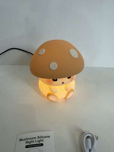 Mushroom Night Light Tap Control 30/60 Mins Timer - 5V - 7 colour effects (model: if-yd-07) image 4