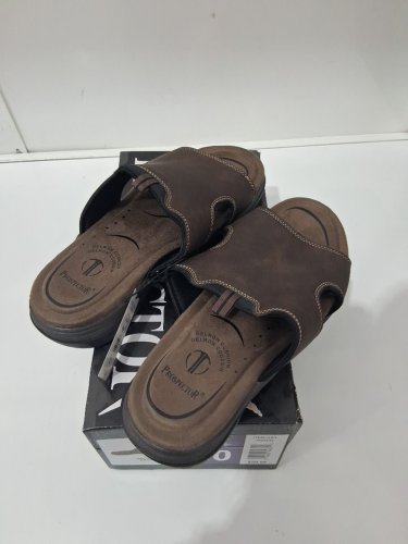 men's prospector austin 2.0 slide sandal - size 10 - brown/black (Style : 1982232) image 2