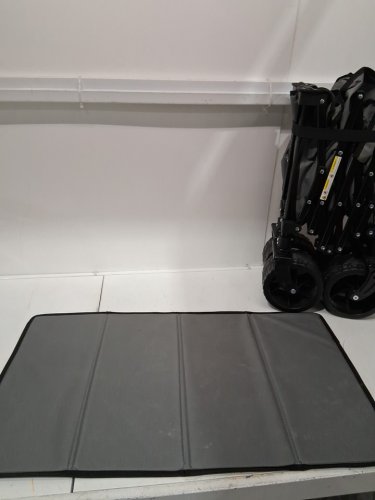 originsure Collapsible Folding Wagon Cart - 220L - 460lb max -  grey/black image 9