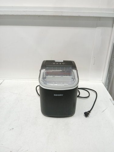 EUHOMY Countertop Ice Maker Machine - MAKES 26LB/Day - BLACK (MODEL: im-06d / IM001-Bbl-CAEH) image 4