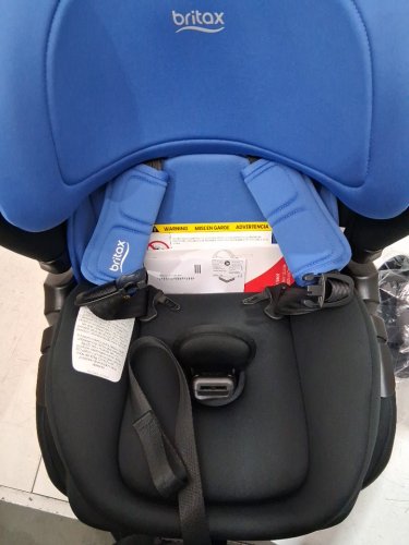 BRITAX 2-in1 poplar convertible car seat with rebound bar & click-tight technology - 40-65lb capacity - cobalt onyx/blue/black (MODEL: e1c963r) image 7