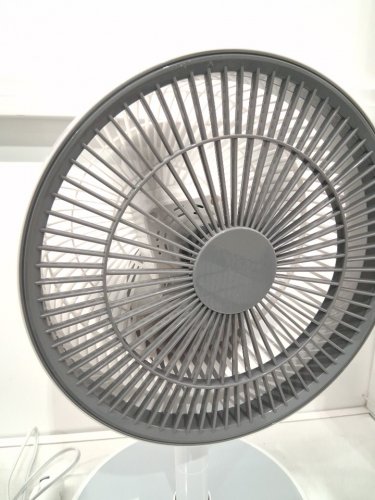 Woozoo 360° Pedestal 12-SPEED Air Circulator - ADJUSTABLE HEIGHT 21" TO 40" - WHITE (Model: STF-360DC/1747373) image 4