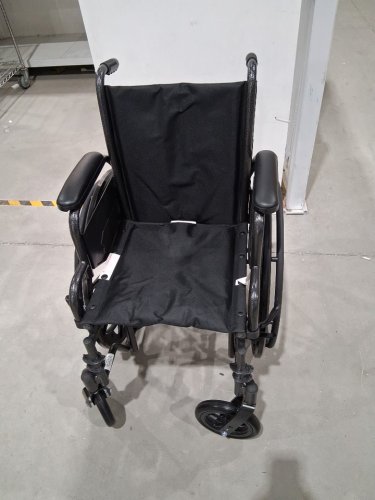 MEDLINE GUARDIAN K1 WHEELCHAIR - 300LB CAP - BLACK (MODEL: K1166N22S) image 4