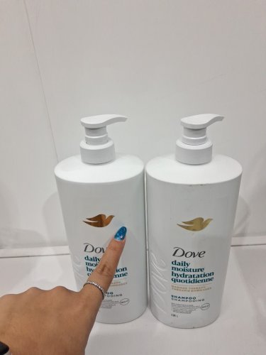 2 dove daily moisture shampoo - 1.18l/each image 3