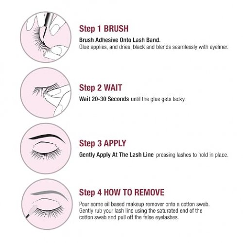 2PK I ENVY EYELASH ADHESIVE - super strong hold - waterproof - clear (model: KPEG06) image 4