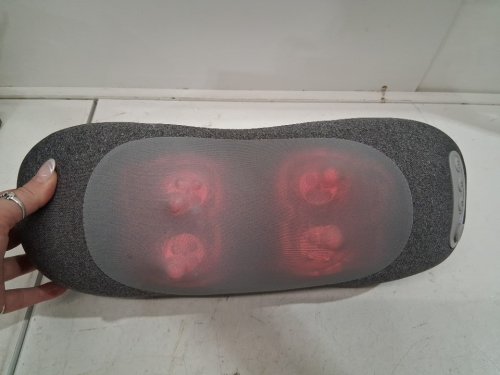 3-IN-1 MULTI-FUNCTION SHIATSU MASSAGE PILLOW - GREY image 2