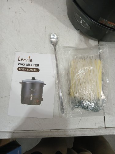 Leerie Wax Melter for Candle Making - 10Qt - black - (MODEL:wm-l10) image 5