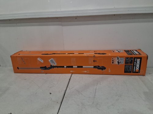 WORX POWER SHARE 2-IN-1 EXTENDABLE CORDLESS HEDGE TRIMMER - 20" BLADE/20V - ORANGE (MODEL: WG252) image 2