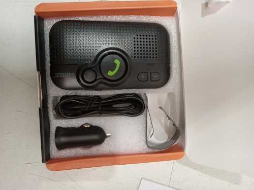 SUNITEC handsfree car kit and desktop speakerphone - black - (model: bc980p) image 3