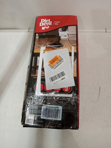 DIRT DEVIL STEAM MOP Cleaner For Sealed Hard Floors - red/black - (model:WD20010) image 2