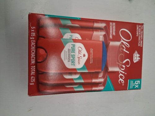 5PK MENS OLD SPICE SWAGGER DEODORANT - SCENT OF PURE SPORT - 85G/EACH image 2