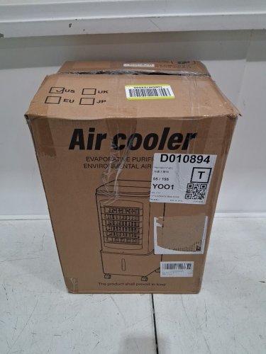 3-IN-1 PORTABLE 60° OSCILLATING AIR CONDITIONER/COOLER WITH REMOTE - 3 SPEEDS - 5.5L - WHITE(MODEL: BW-102YF) image 2