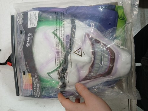 2PC BOY'S JOKER COSTUME SET - SMALL - PURPLE AND GREEN image 3