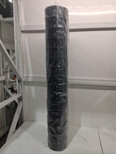 ARIFARO PVC COATED welded wire garden fence for animals - 4ft x 50ft - black image 3