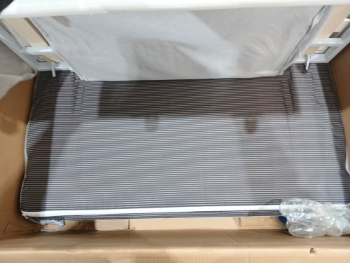 2-IN-1 Modern Pull-Out Sofa Bed - 50" - Grey/White image 10