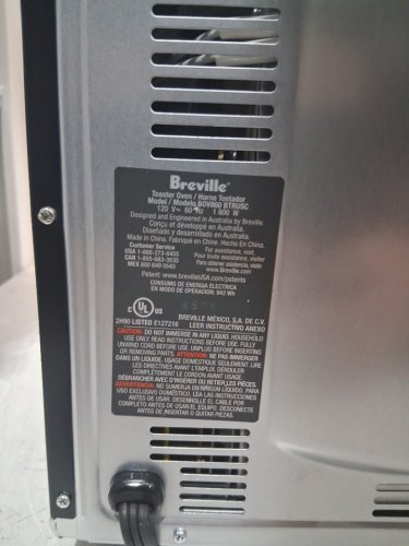 BREVILLE THE SMART OVEN AIR FRYER PRO CONVECTION TOASTER OVEN - Black TRUFFLE (MODEL: BOV860BTRUSC) image 8