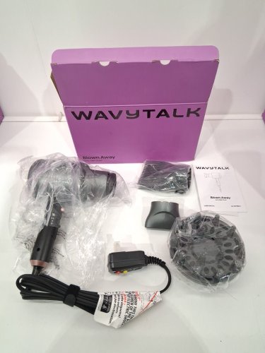 Wavytalk Hair Dryer with Diffuser and Comb - 1875W - 125V - grey (MODEL QL-5917BDC) image 3
