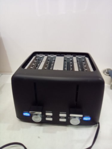 AMAZONBASICS 4-SLICE EXTRA WIDE SLOT TOASTER - BLACK (model:‎ TA5406A-UL) image 3