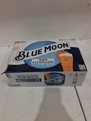 23pk blue moon non-alcoholic belgian white beer - 355ml image 2