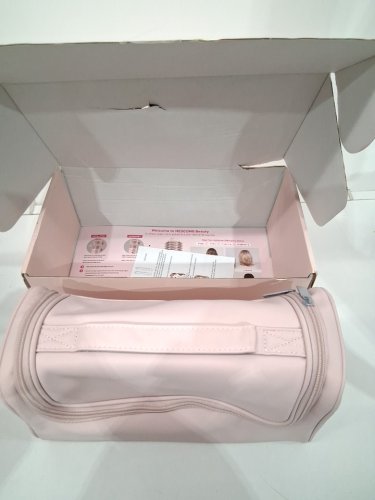 mescomb 5-in-1 Hair Styler/Dryer Brush WITH High-Speed Hot Air AND TRAVEL CASE - 1400W - LIGHT PINK (MODEL: hl-3030c) image 3