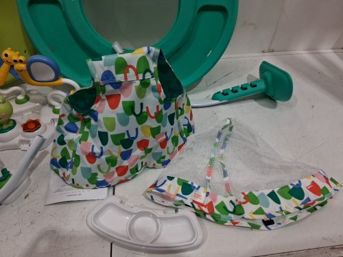 Bright Starts Bounce Bounce Baby 2-in-1 Activity Center Jumper and Table - 6m+ - Playful Pond Green (MODEL: 11565) image 14