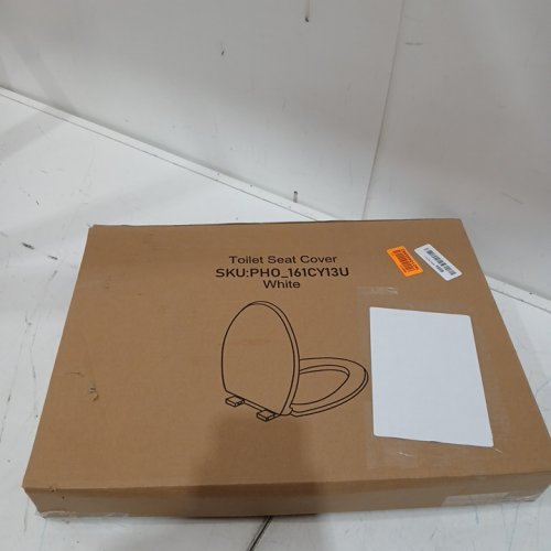 JoanKaren Quiet-Close Elongated Toilet Seat with Quick-Release - 18.3" x 14.2" - white (Model: ph0-161cy13u) image 2