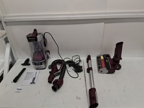 shark stratos multi functional upright vacuum with duo clean and odor neutralizer technology - purple/silver - (model:az3000c) image 4