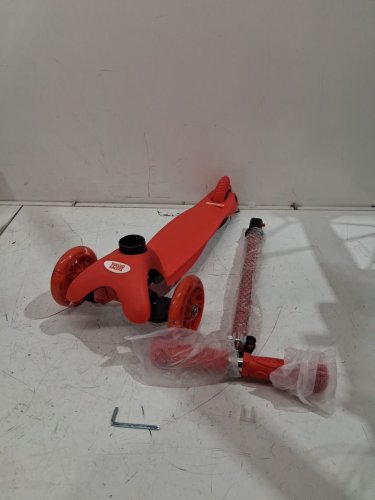 Rugged Racers 3-Wheel Red with LED Lights Kids Scooter - 3 - 6 years - red (model: #BH19898) image 3