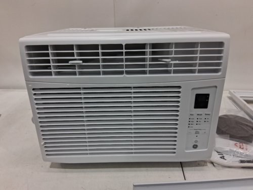ge Electronic Window Air Conditioner - 6000btu - up to 250sq.ft - 16.4" x 13.4" x 12.6" - white (model: AWCS06BWFC) image 5